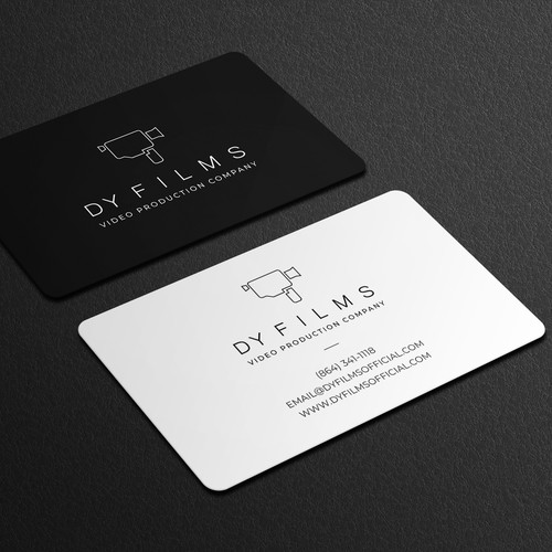 Business card for video production company Design by Galaxiya