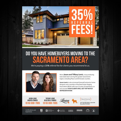 Create a captivating flyer for Real Estate Team Design by vsardju