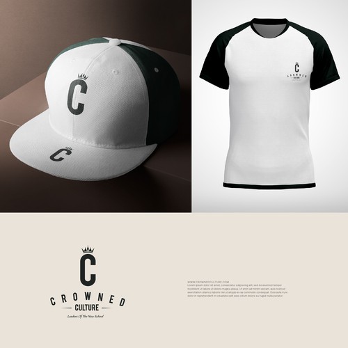 Crowned Culture (barber streetwear brand) Design by Gorafix_Sun