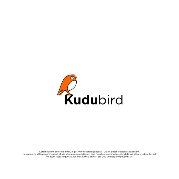 Design by KhotimArt_ titled "bird simple and cute logo"