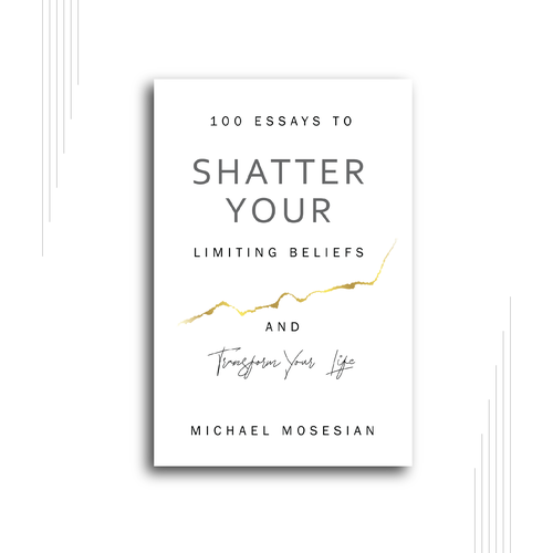 looking for a minimalist cover design, where elegant typography and subtle imagery take centre stage Design von Sabrinain