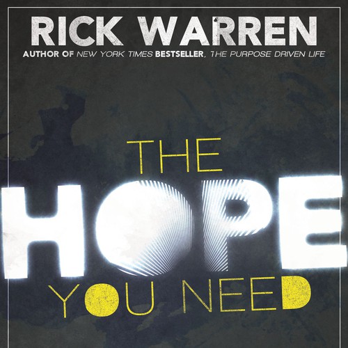 Design Rick Warren's New Book Cover Design by AdLibBob