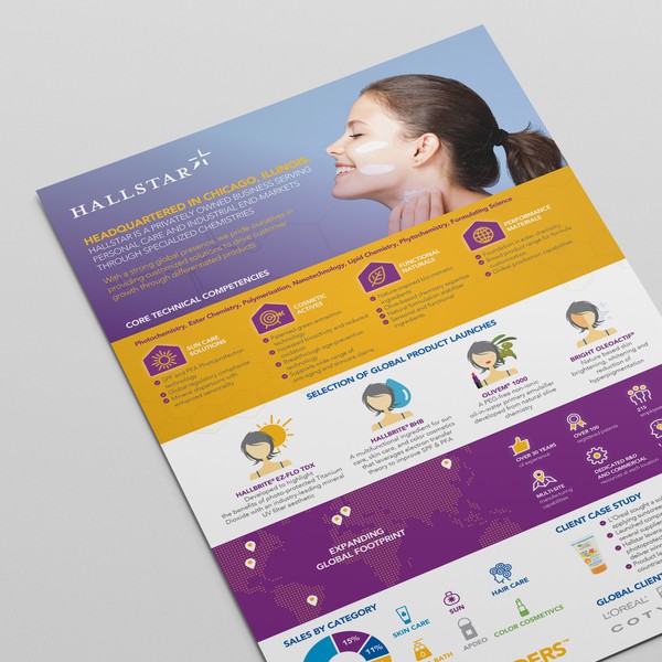 HALLSTAR Poster design