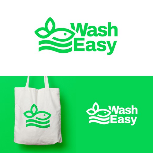 "Logodesign für eine nachhaltige und innovative Waschmittelmarke" ganador Logotipo y guía de la marca por Maioriz™