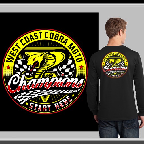 Motorcycle club patch for Childrens motocross clothing Design by Gemillang/@rt