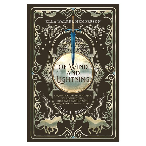 Fantasy book cover design Design by dienel96