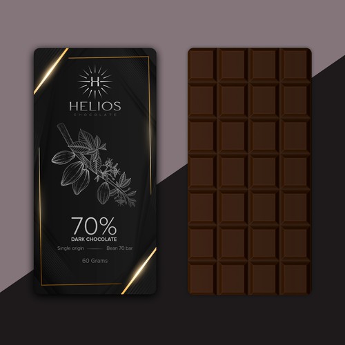 Design di Design chocolate bar packaging for a Premium bean to bar Chocolate business di ugurmamuk