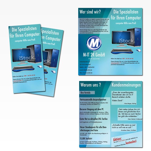 Tolles Design für Computer Broschüre gesucht