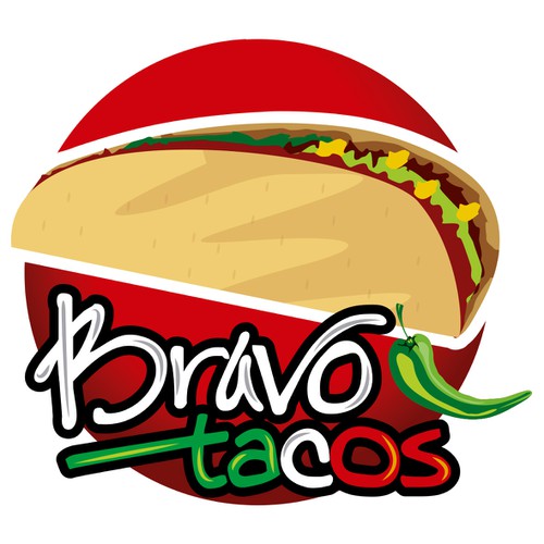 New logo wanted for Bravo Taco Design by CHRISTIAN FLORES