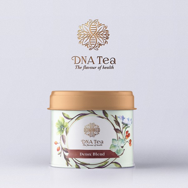Design by MonaGus titled "DNA Tea Packaging "