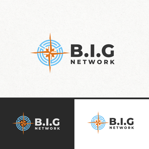 GPS BIG Network Logo Design by mmkdesign