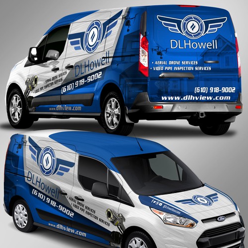 We are an engineering firm in need of a sharp design for a van wrap Design by Lumina CreAtive