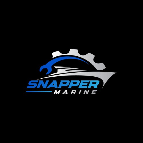 Snapper Marine Logo Design by dianagargarita