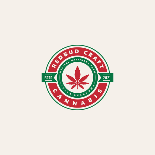 Oklahoma Cannabis Farm logo Design by Bitza_