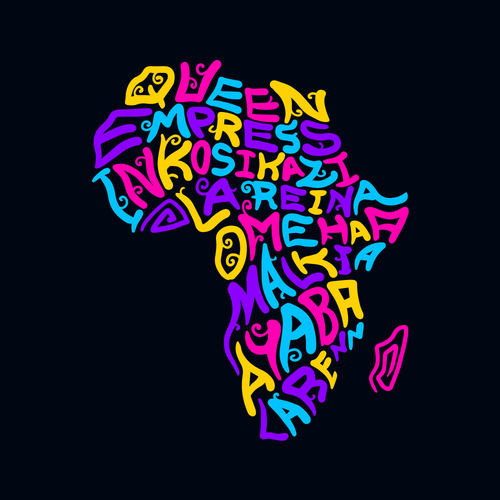 African Diaspora "QUEEN" Dialect T-Shirt Design Design by Digital Man ✅
