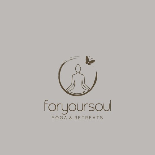 Logo für mein Yoga Herzensbusiness Design by smartsolutions