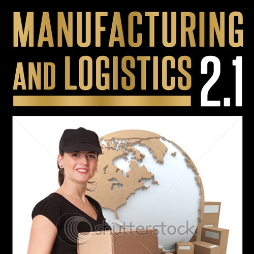 Book Cover for a book relating to future directions for manufacturing and logistics  Ontwerp door pixeLwurx
