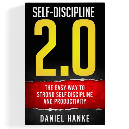 Book cover for a book about SELF-DISCIPLINE Design by Yesna99