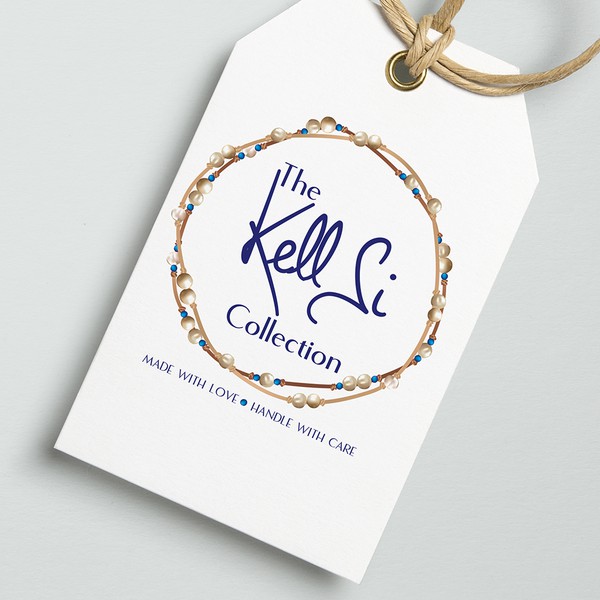 Design by A&E Artwork titled "Feminine logo for jewelry."