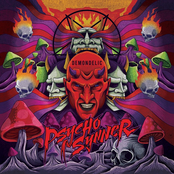 Design by MANTSA® titled "psycho synner album illustration"