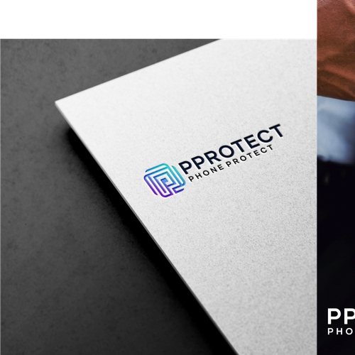 PPROTECT (Phone protect logo) (mobile cases and screen protectors) Design by SORA™