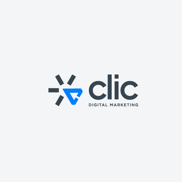 Logo concept for "Clic Digital Marketing"