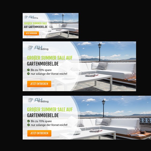 Proposta di design per un contest della categoria Web banner realizzata da Platinumedia