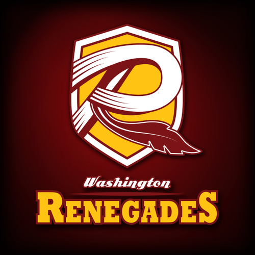 Community Contest: Rebrand the Washington Redskins  Design by Giulio Rossi