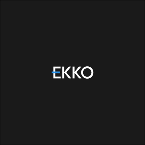 SIMPLE LOGO - ekko Letters then dm after Design by rizalirfani