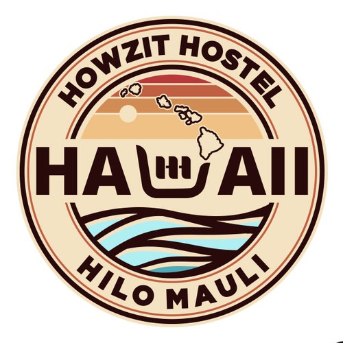 Maui - Hawaii Hostel looking for retail merch design! Design by mozaikworld