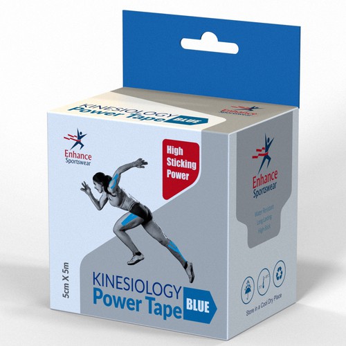 Design a Sports Tape Package Label - Quick turnaround Design by russell.the.ice