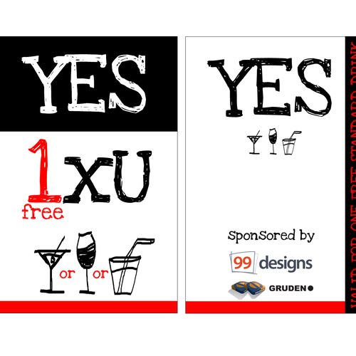 Design the Drink Cards for leading Web Conference! Diseño de vanessahr