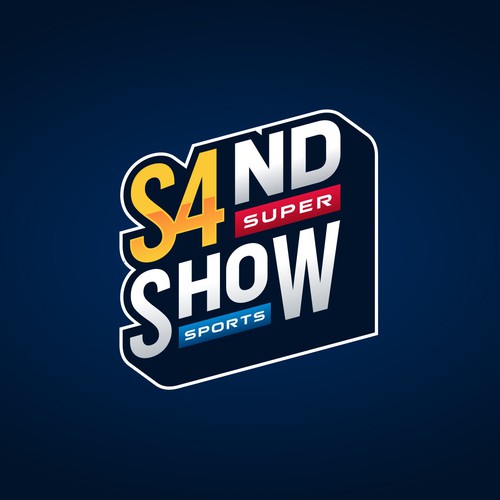 New Sand Sports Super Show Logo 2024 Design by Great.In