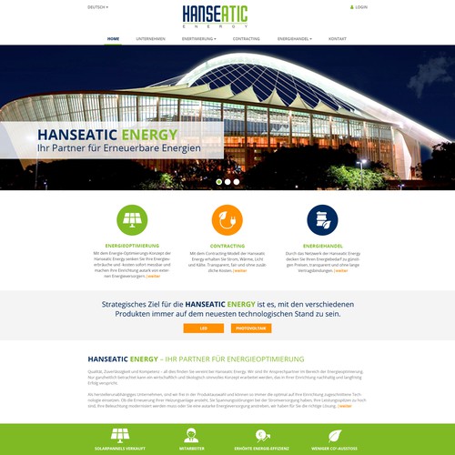 Web page design contest entry by Designer SE15