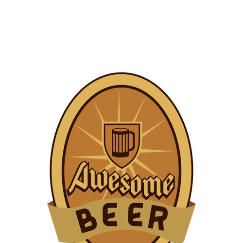 Awesome Beer - We need a new logo! デザイン by McMarbles