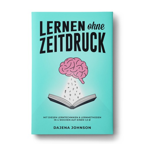 "Learning techniques for students book cover" Design von Charco