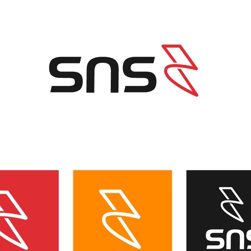 SNS needs an Uplifted New Logo Diseño de KamNy