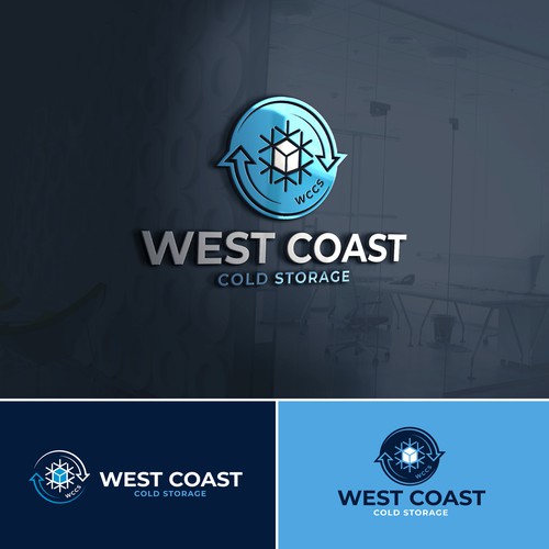 Cold Storage Company Logo (WCCS) Design by Ideaplane Studio