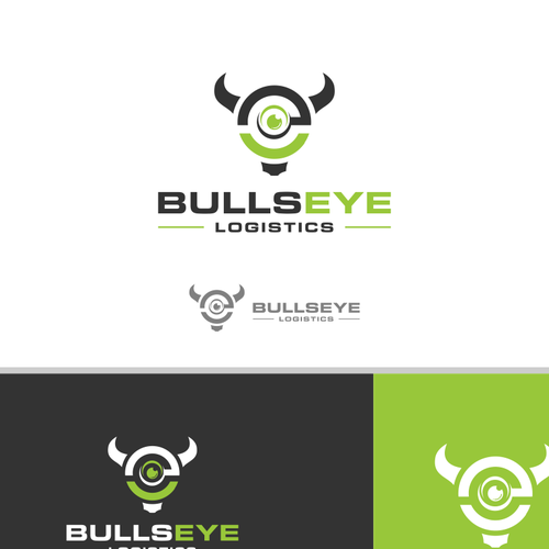 BULLSEYE-Concrete Company Logo Design by B"n"W