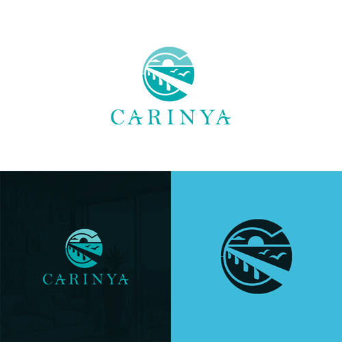 A logo for Carinya Apartments Design by A r s l a n