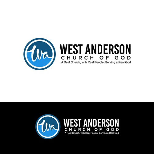 Clean/Modern Logo for our church "West Anderson Church of God" Diseño de nilaArt