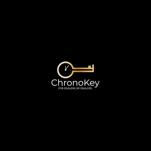 Simple Logo Design of a Key Design by Zoxy_bg