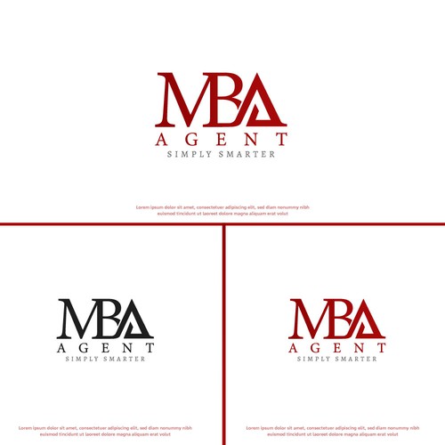 New Logo for The MBA Agent (and slogan) including image/icon Design by be.Infantry