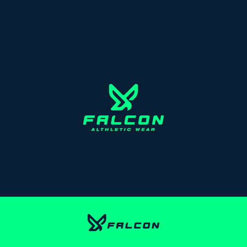 Falcon Sports Apparel logo Design por BRANDONart