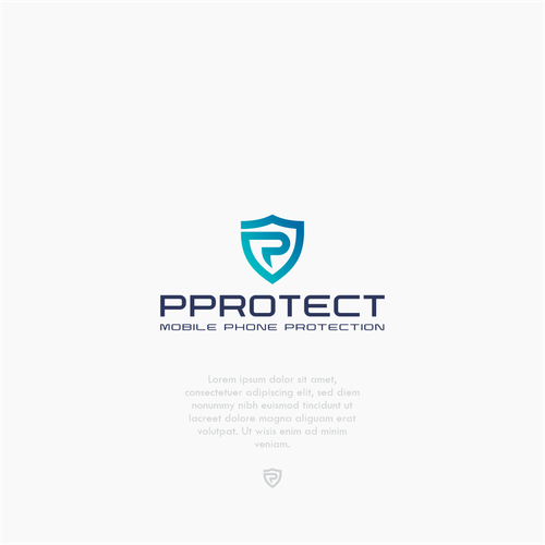 PPROTECT (Phone protect logo) (mobile cases and screen protectors) Design by Noorf™