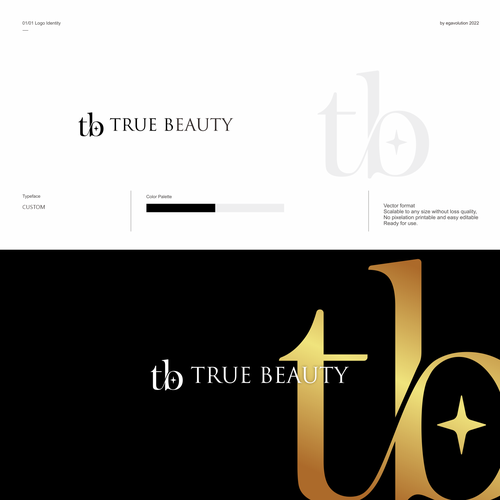 True Beauty is looking for top luxurious designers to design their logo.  A-Lister clientele Design réalisé par egavolution