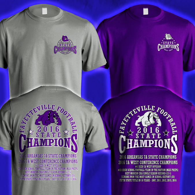 High School Football Championship Tshirt | T-shirt contest