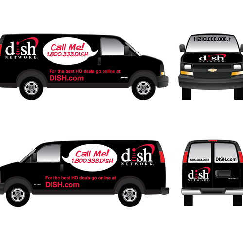 Design V&S 002 ~ REDESIGN THE DISH NETWORK INSTALLATION FLEET por Pixelsoldier