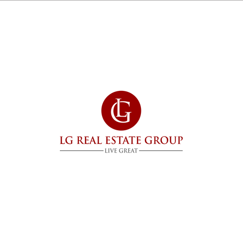 Create a modern, bold, and sleek logo for LG Real Estate Group Design by Miracel vaart