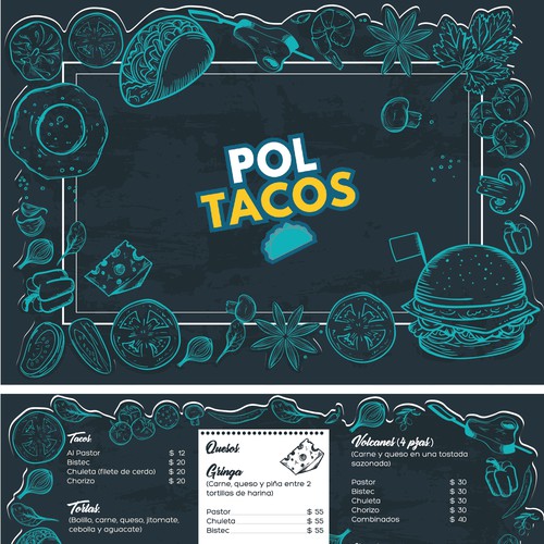 Menu contest entry by PajmaKadabra